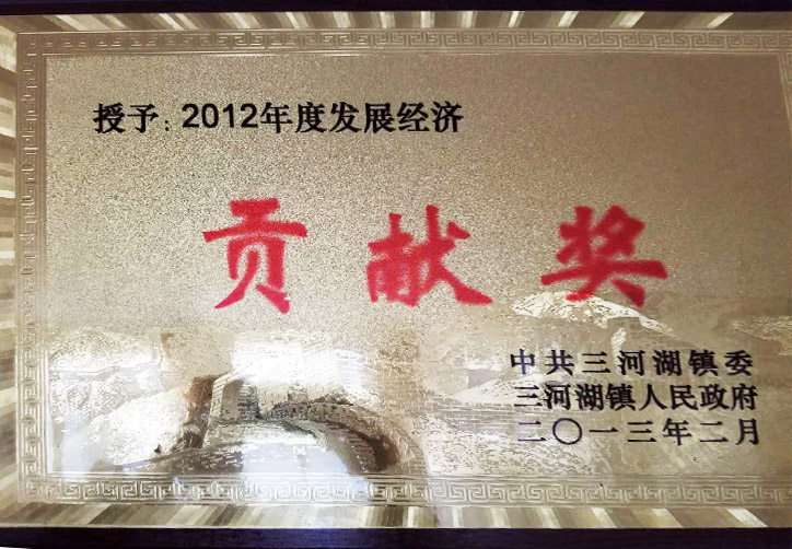 榮(rong)譽資質(zhi)